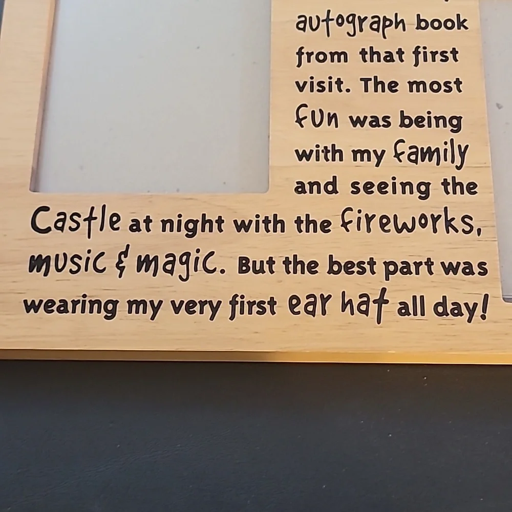 Disney Memories Picture Frame